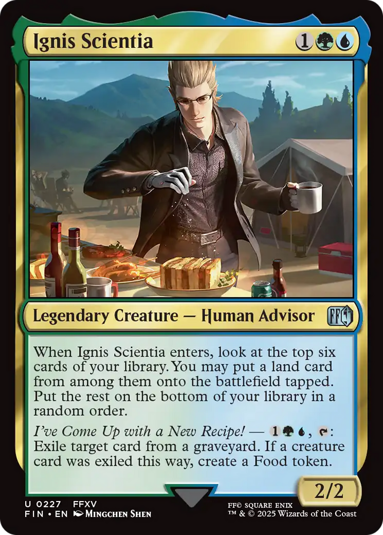 Ignis Scientia (227) [FINAL FANTASY] foil - Deck Out Gaming