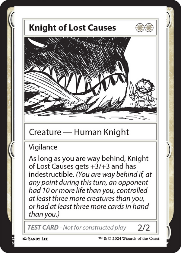 Knight of Lost Causes () [Mystery Booster 2] - Deck Out Gaming