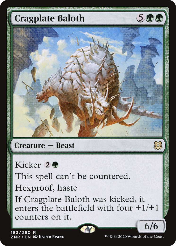 Cragplate Baloth (183) [Zendikar Rising] - Deck Out Gaming