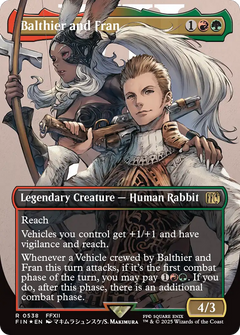 Balthier and Fran (538) (Surge Foil) [FINAL FANTASY] foil - Deck Out Gaming