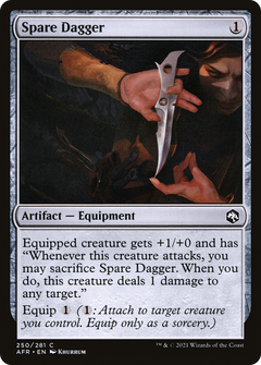 Spare Dagger (250) [Adventures in the Forgotten Realms] foil - Deck Out Gaming