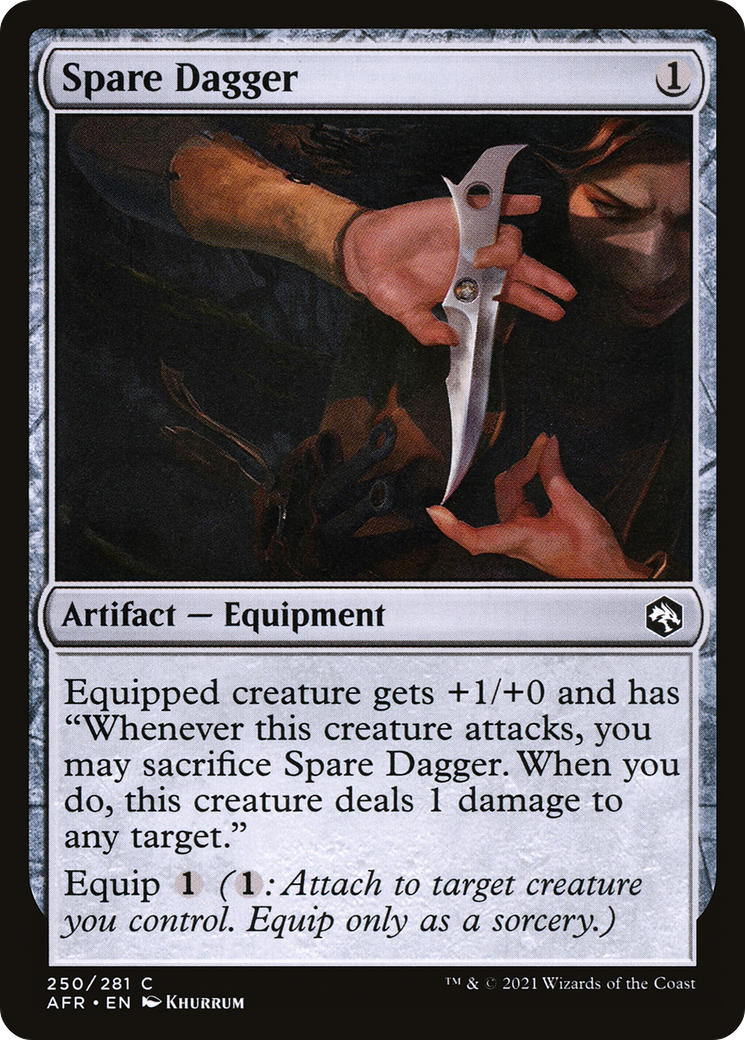 Spare Dagger (250) [Adventures in the Forgotten Realms] foil - Deck Out Gaming
