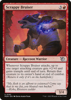 Scrappy Bruiser (162) [March of the Machine] foil - Deck Out Gaming