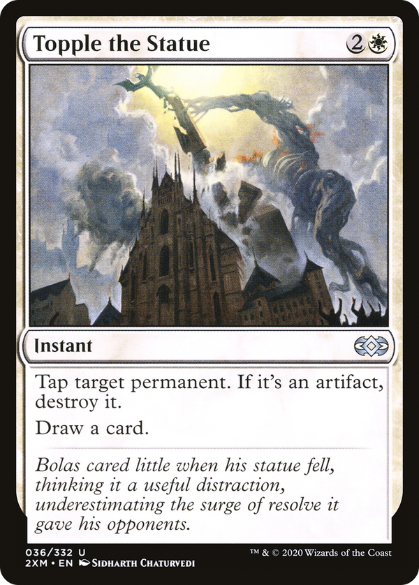 Topple the Statue (36) [Double Masters] foil - Deck Out Gaming