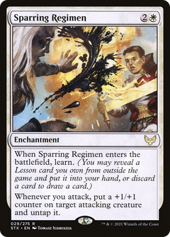 Sparring Regimen (29) [Strixhaven: School of Mages] - Deck Out Gaming