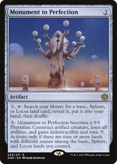 Monument to Perfection (233) [Phyrexia: All Will Be One] - Deck Out Gaming
