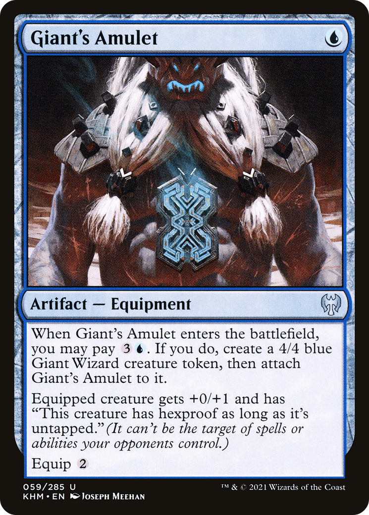 Giant's Amulet (59) [Kaldheim] foil - Deck Out Gaming