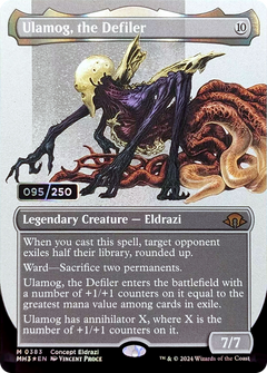 Ulamog, the Defiler (Borderless) (Serial Numbered) (383) [Modern Horizons 3] foil - Deck Out Gaming