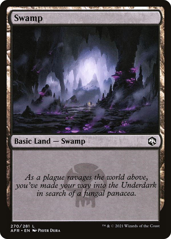 Swamp (270) (270) [Adventures in the Forgotten Realms] foil - Deck Out Gaming