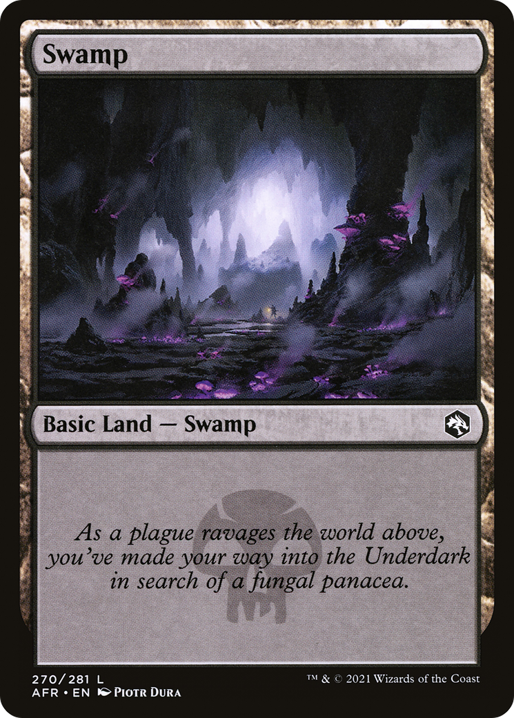 Swamp (270) (270) [Adventures in the Forgotten Realms] foil - Deck Out Gaming