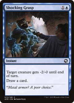 Shocking Grasp (72) [Adventures in the Forgotten Realms] - Deck Out Gaming