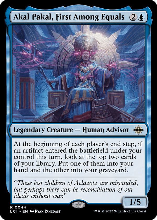 Akal Pakal, First Among Equals (44) [The Lost Caverns of Ixalan] - Deck Out Gaming