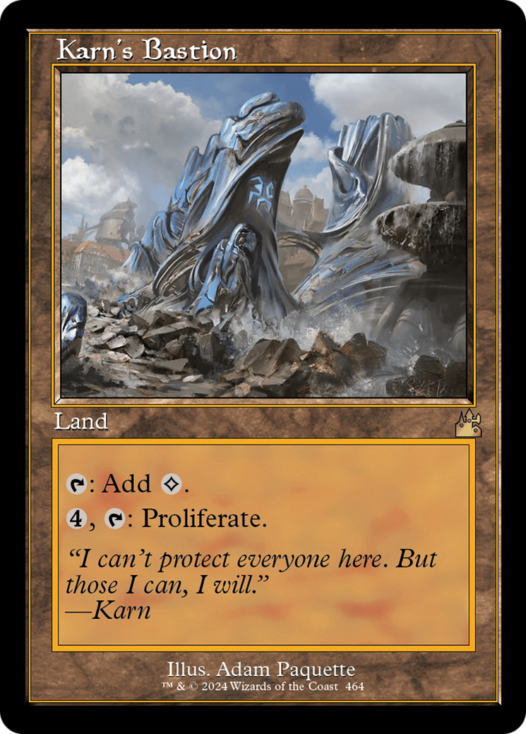 Karn's Bastion (Retro Frame) (464) [Ravnica Remastered] - Deck Out Gaming