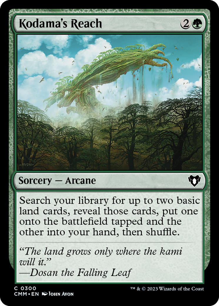 Kodama's Reach (300) [Commander Masters] - Deck Out Gaming
