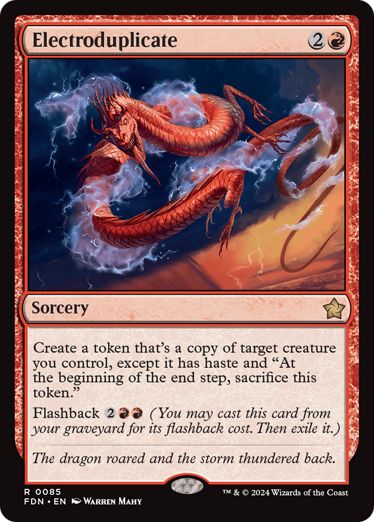 Electroduplicate (85) [Foundations] - Deck Out Gaming