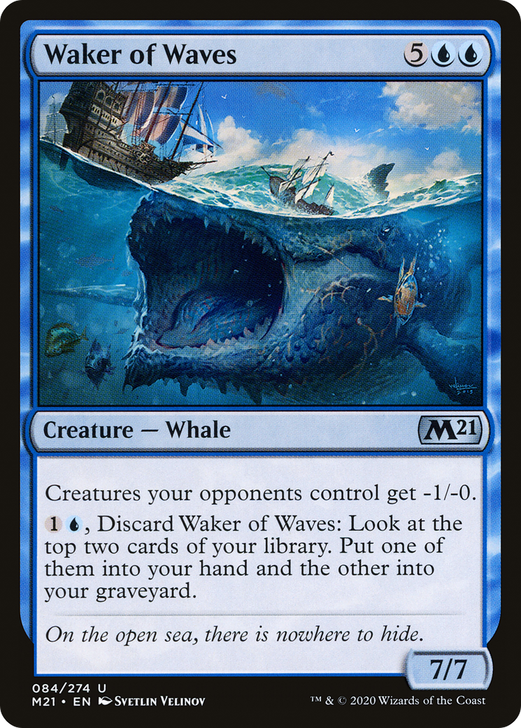 Waker of Waves (84) [Core Set 2021] foil - Deck Out Gaming
