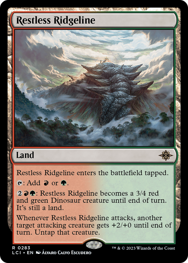 Restless Ridgeline (283) [The Lost Caverns of Ixalan] foil - Deck Out Gaming