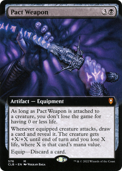 Pact Weapon (Extended Art) (576) [Commander Legends: Battle for Baldur's Gate] foil - Deck Out Gaming