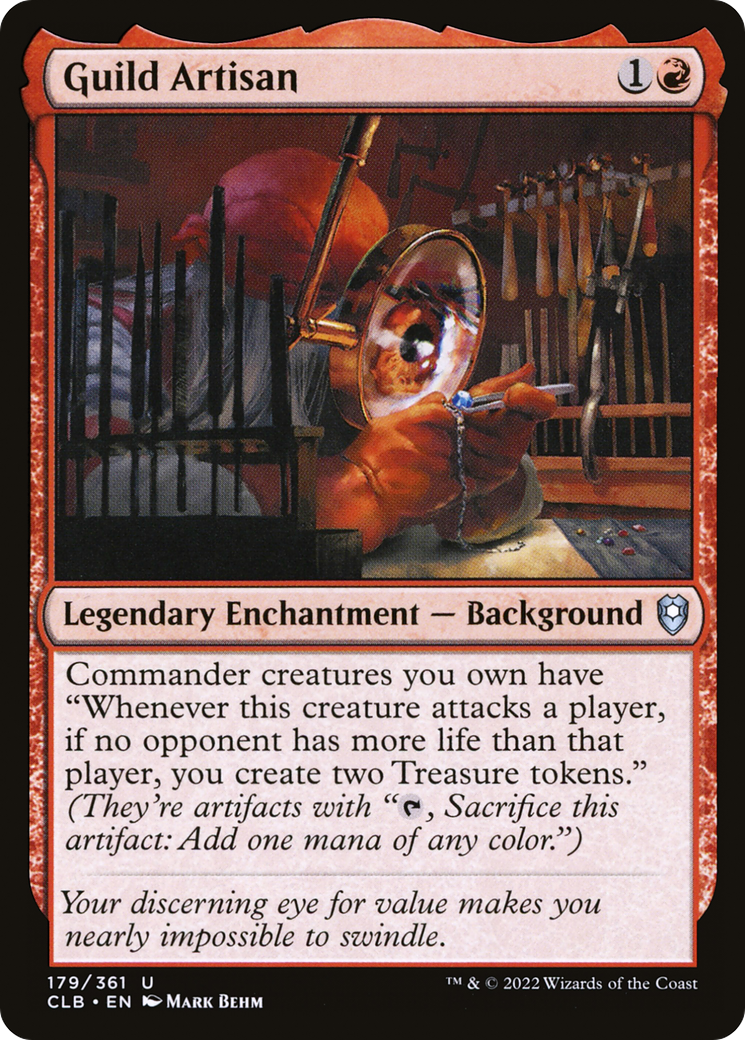 Guild Artisan (179) [Commander Legends: Battle for Baldur's Gate] foil - Deck Out Gaming