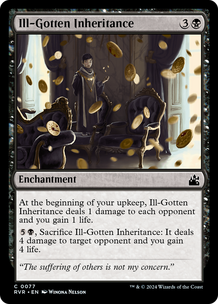 Ill-Gotten Inheritance (77) [Ravnica Remastered] - Deck Out Gaming