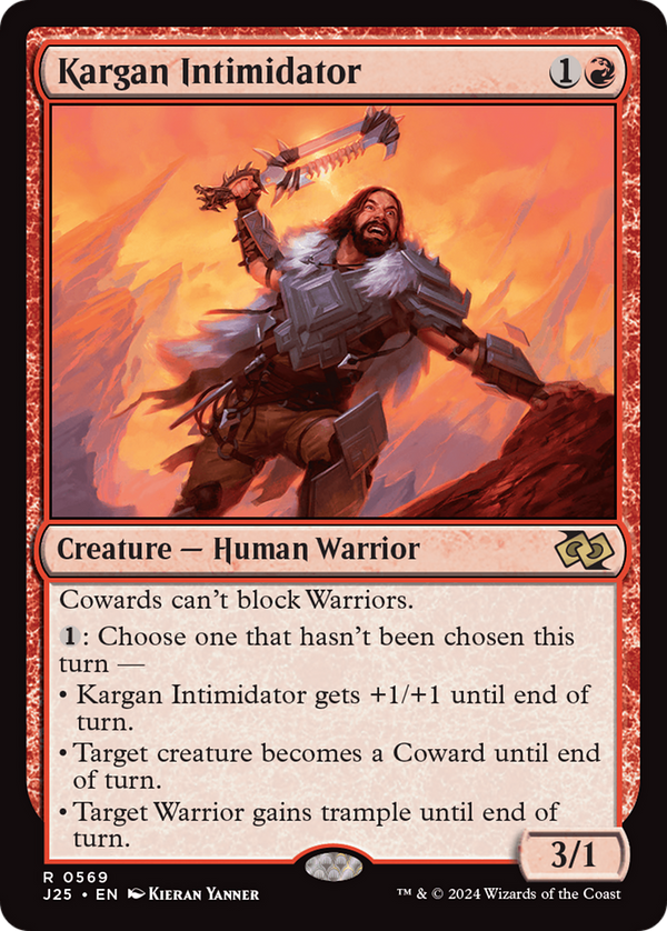 Kargan Intimidator (569) [Foundations Jumpstart] - Deck Out Gaming