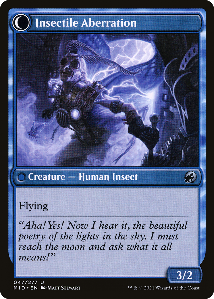 Delver of Secrets (47) [Innistrad: Midnight Hunt] foil - Deck Out Gaming