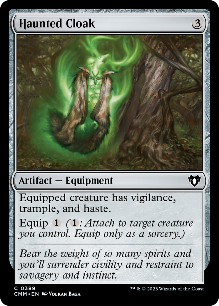 Haunted Cloak (389) [Commander Masters] - Deck Out Gaming