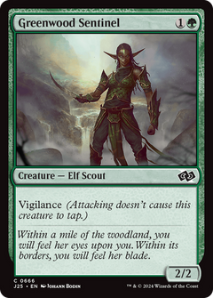 Greenwood Sentinel (666) [Foundations Jumpstart] - Deck Out Gaming