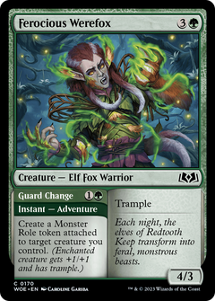 Ferocious Werefox (170) [Wilds of Eldraine] foil - Deck Out Gaming