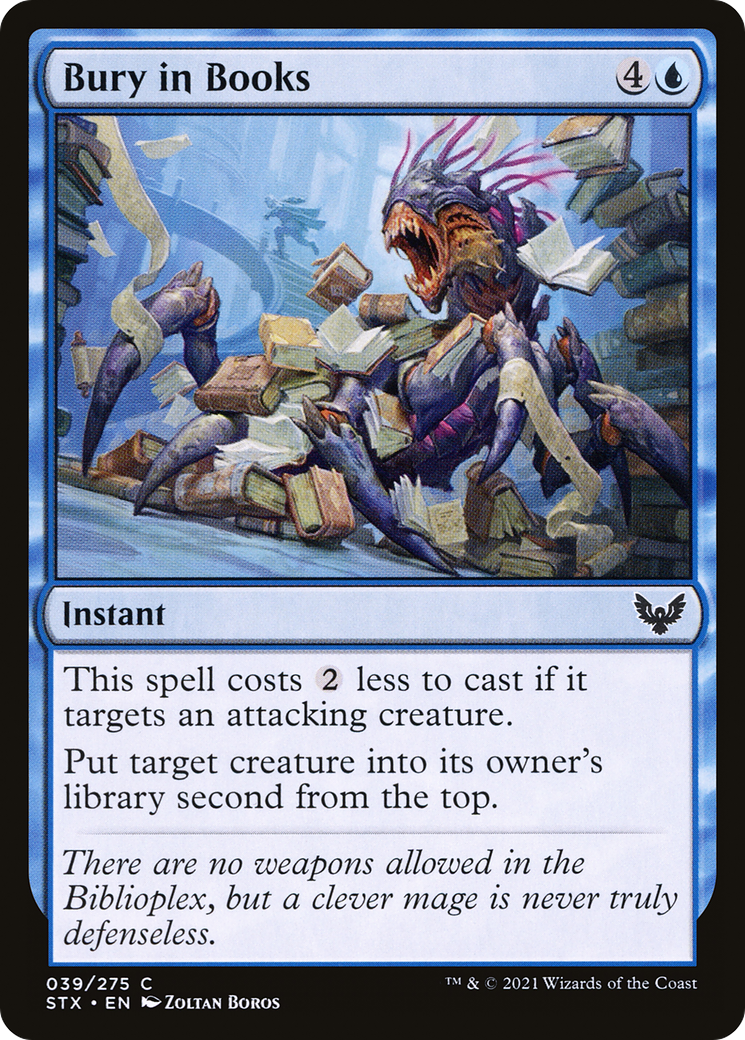 Bury in Books (39) [Strixhaven: School of Mages] - Deck Out Gaming