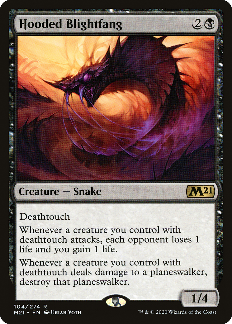 Hooded Blightfang (104) [Core Set 2021] - Deck Out Gaming