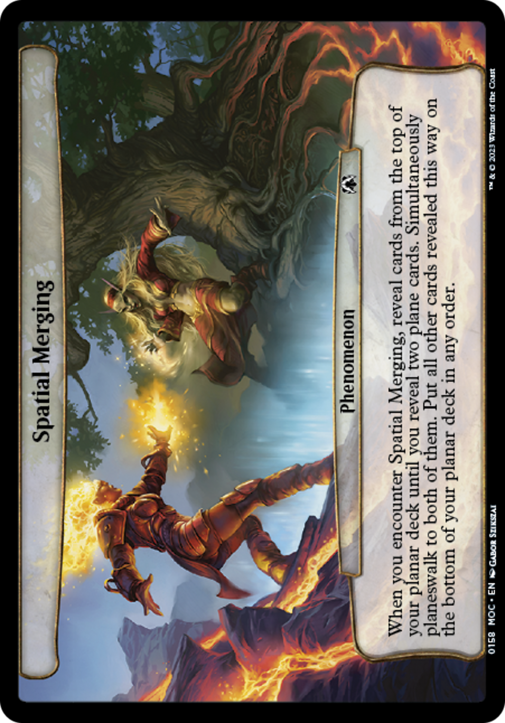 Spatial Merging (158) [Planechase: March of the Machine] - Deck Out Gaming