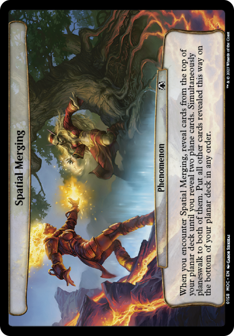 Spatial Merging (158) [Planechase: March of the Machine] - Deck Out Gaming