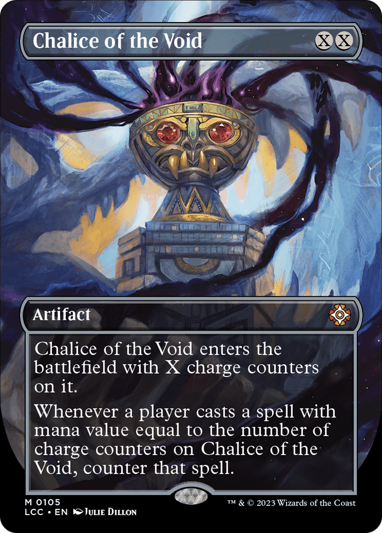 Chalice of the Void (Borderless) (105) [The Lost Caverns of Ixalan Commander] foil - Deck Out Gaming
