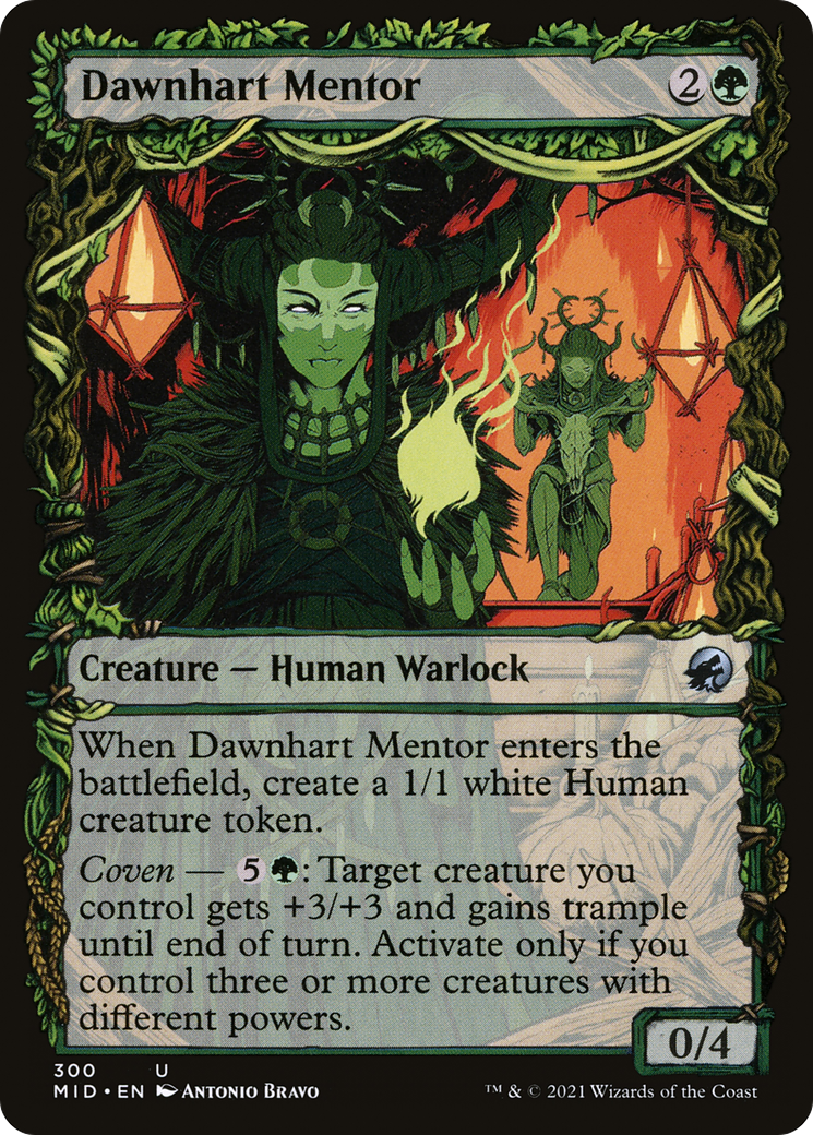 Dawnhart Mentor (300) [Innistrad: Midnight Hunt] foil - Deck Out Gaming