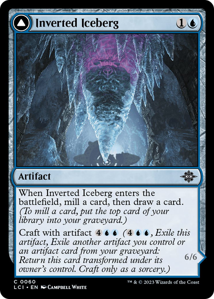 Inverted Iceberg (60) [The Lost Caverns of Ixalan] - Deck Out Gaming