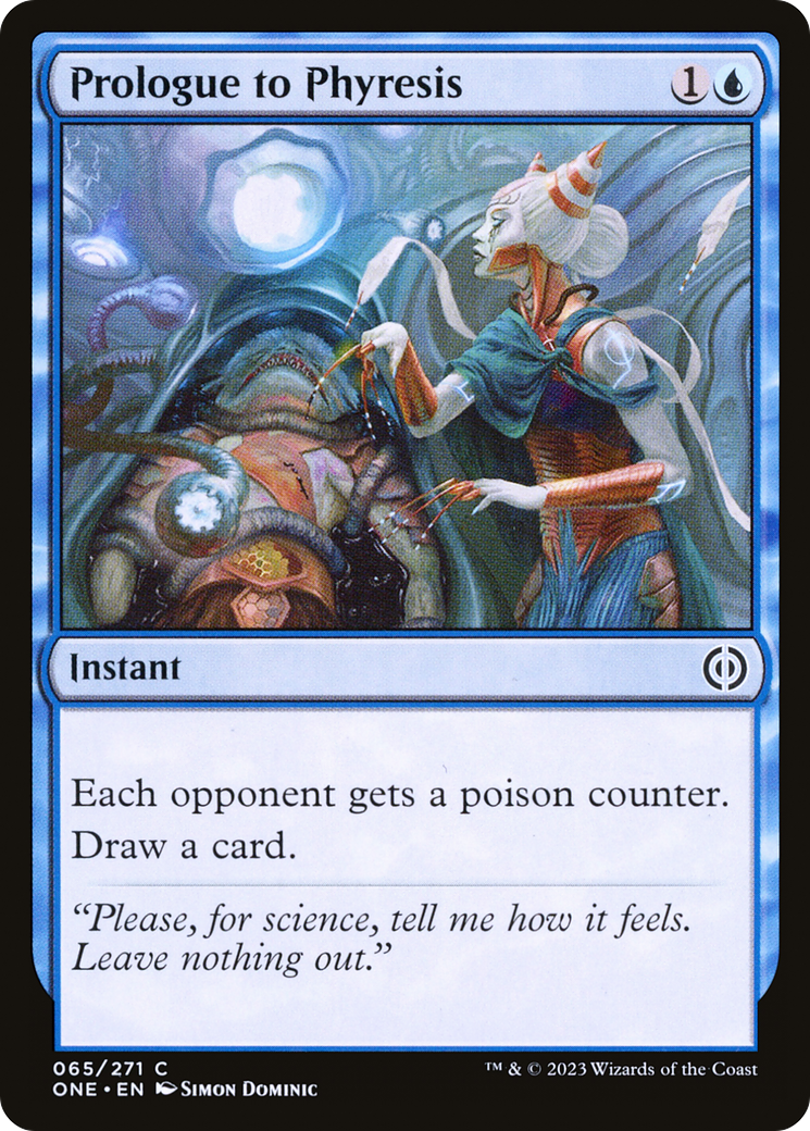 Prologue to Phyresis (65) [Phyrexia: All Will Be One] foil - Deck Out Gaming