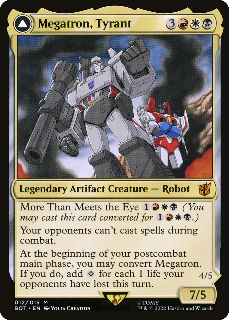 Megatron, Tyrant (12) [Universes Beyond: Transformers] - Deck Out Gaming