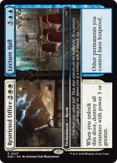 Restricted Office // Lecture Hall (227) [Duskmourn: House of Horror] - Deck Out Gaming