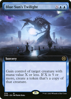 Blue Sun's Twilight (Extended Art) (379) [Phyrexia: All Will Be One] - Deck Out Gaming