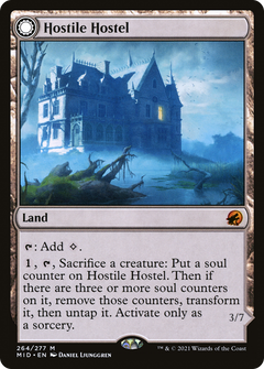 Hostile Hostel (264) [Innistrad: Midnight Hunt] foil - Deck Out Gaming