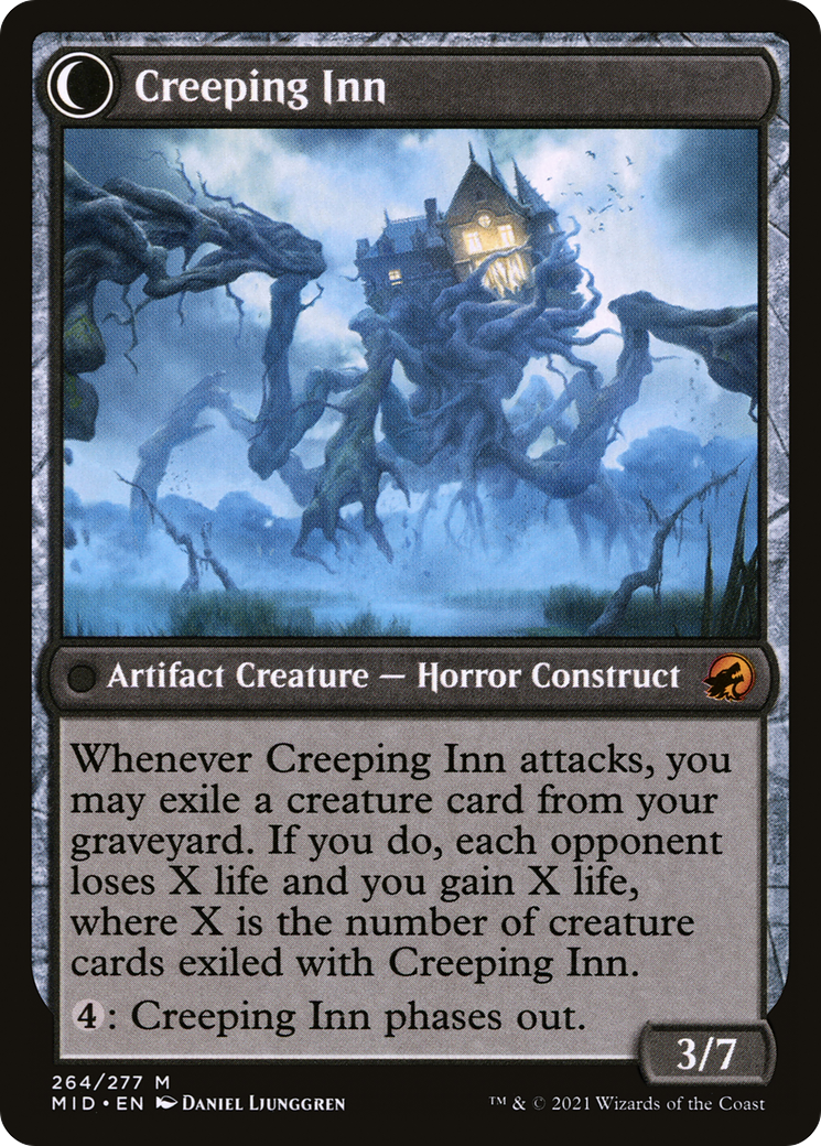 Hostile Hostel (264) [Innistrad: Midnight Hunt] foil - Deck Out Gaming