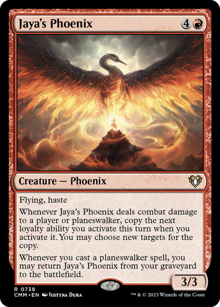 Jaya's Phoenix (738) [Commander Masters] - Deck Out Gaming