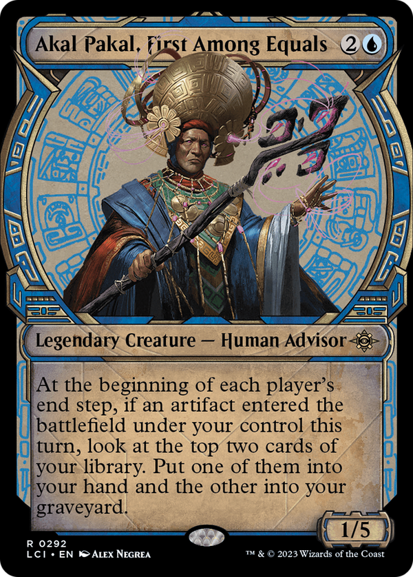 Akal Pakal, First Among Equals (Showcase) (292) [The Lost Caverns of Ixalan] - Deck Out Gaming