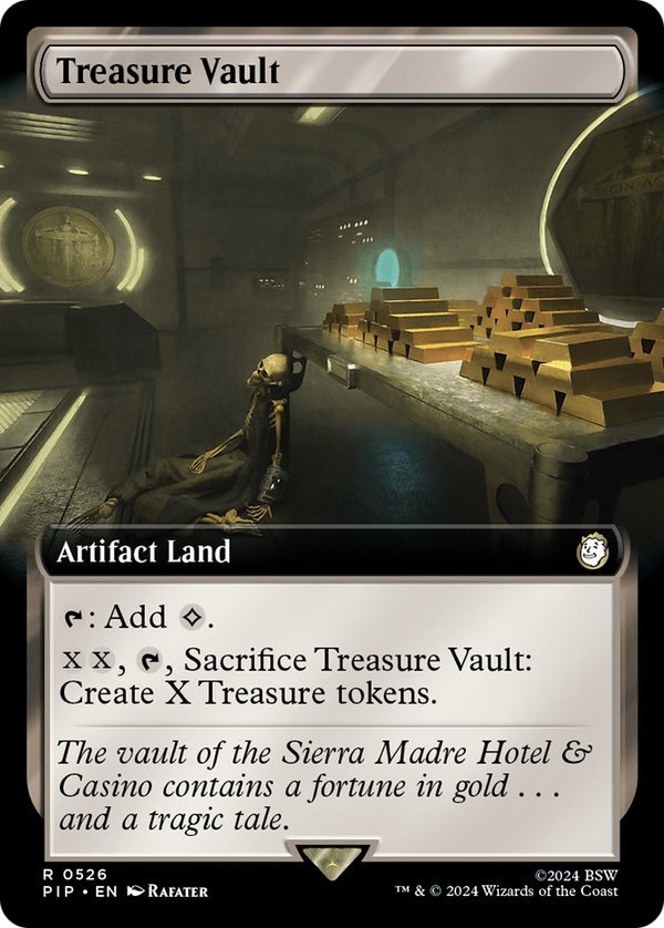 Treasure Vault (Extended Art) (526) [Fallout] - Deck Out Gaming