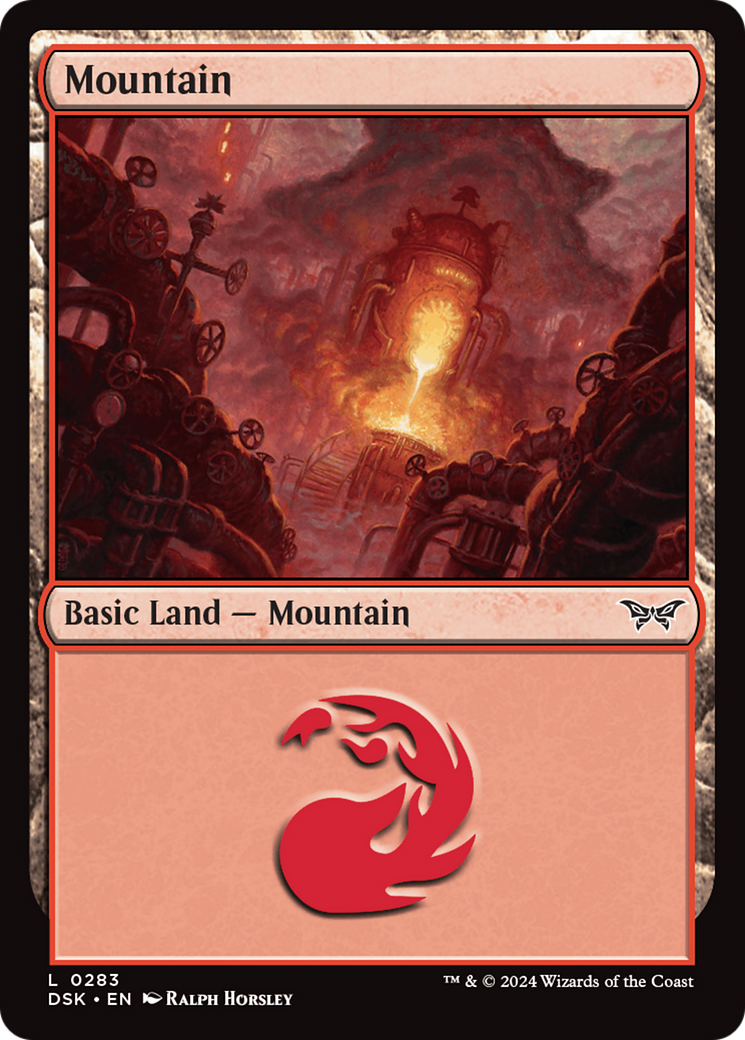 Mountain (0283) (283) [Duskmourn: House of Horror] - Deck Out Gaming