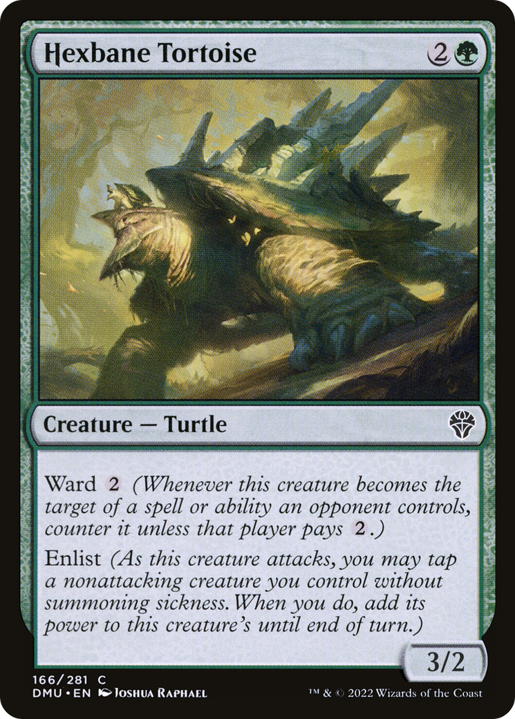 Hexbane Tortoise (166) [Dominaria United] - Deck Out Gaming