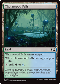 Thornwood Falls (314) [Duskmourn: House of Horror Commander] - Deck Out Gaming