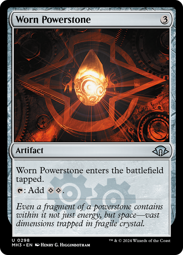 Worn Powerstone (298) [Modern Horizons 3] foil - Deck Out Gaming