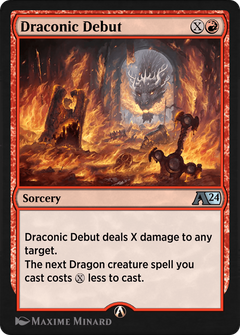 Draconic Debut (9) [Alchemy: Wilds of Eldraine] - Deck Out Gaming